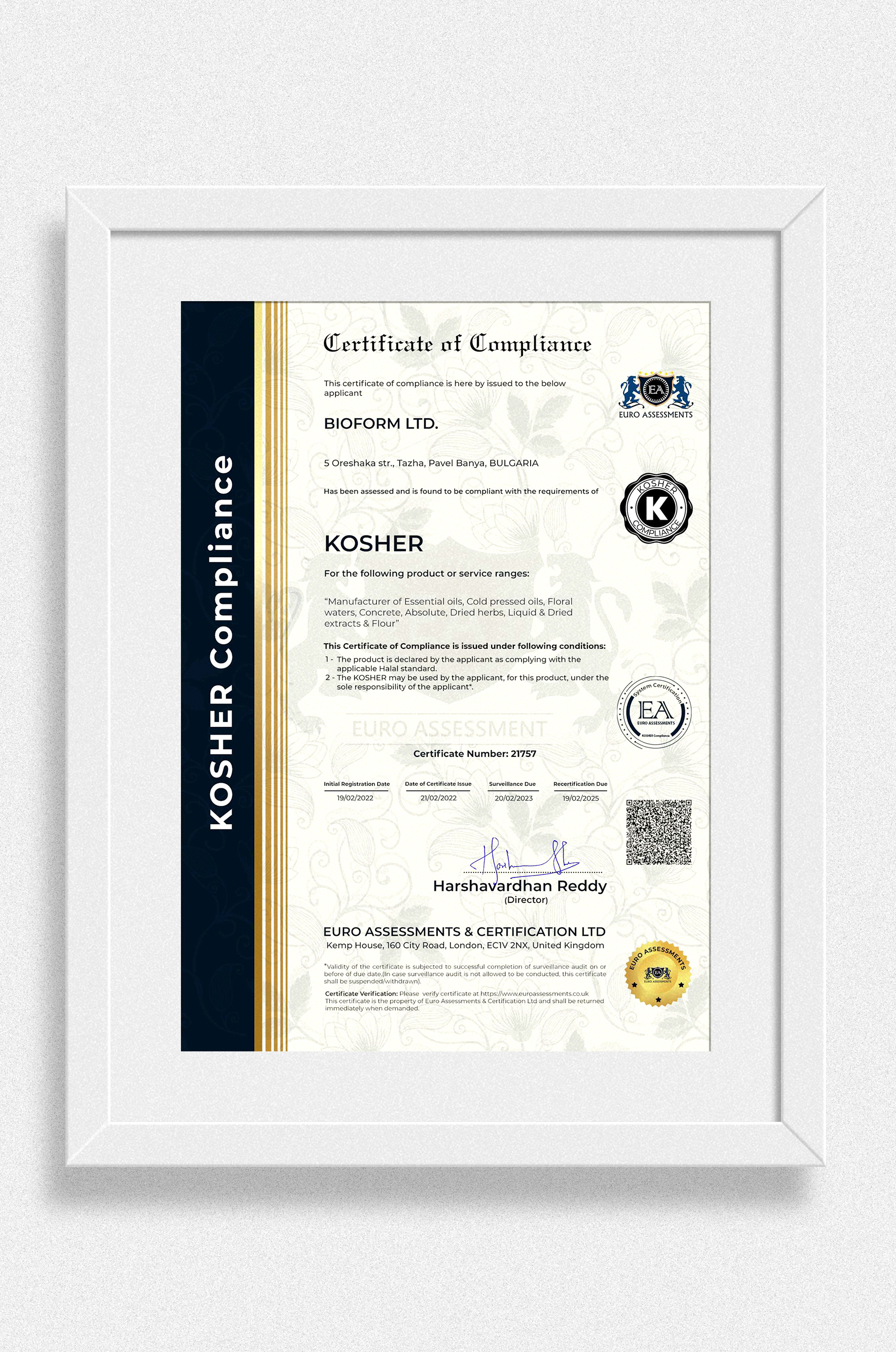 Certifikace Kosher