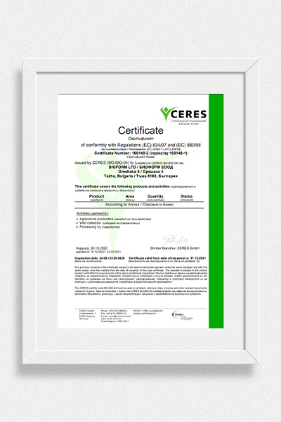 AB Organik — Ceres